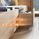 Corrediça Blum Tandem 400mm Ext Parcial | Sem Amortecimento